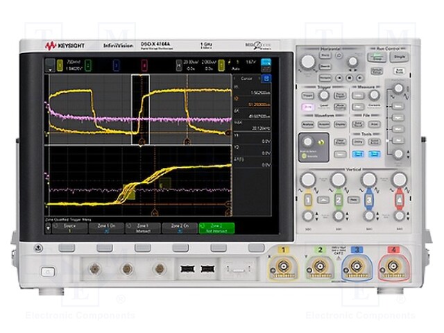 Oscilloscope: digital; Band: 700MHz; Channels: 4; 4Mpts; 5Gsps