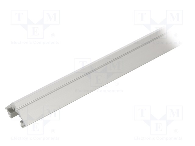 Profiles for LED modules; silver; L: 1m; 45-ALU; aluminium