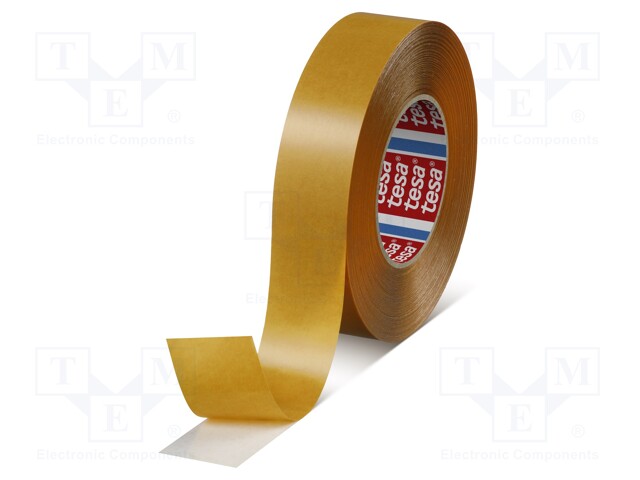 Tape: fixing; W: 38mm; L: 50m; Thk: 220um; double-sided; transparent
