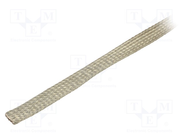 Braids; tape; Thk: 0.76mm; W: 12.7mm; 53A; 10AWG; Package: 30.5m