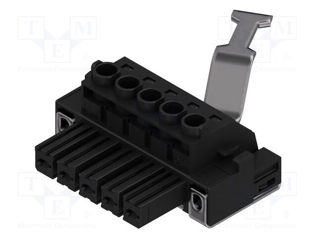 Pluggable terminal block