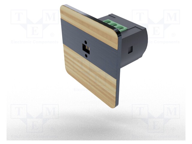 Sensor: laser; 9÷27VDC; 45x45x1.5mm; IP40; -10÷45°C; AS-225; DRL