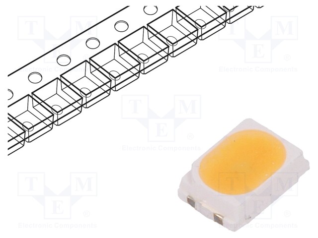 LED; SMD; 3020; white warm (fresh meat); 15÷19lm; 3100-4000K; 90