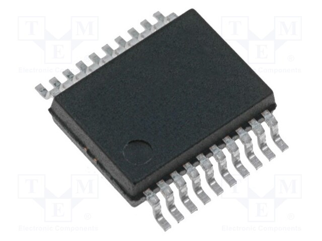 PIC microcontroller; Memory: 8kB; SRAM: 256B; EEPROM: 128B; SMD