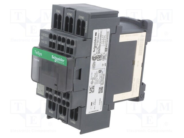 Relay Contactor, TeSys D Series, 3PST-NO, DPST-NC, 5P