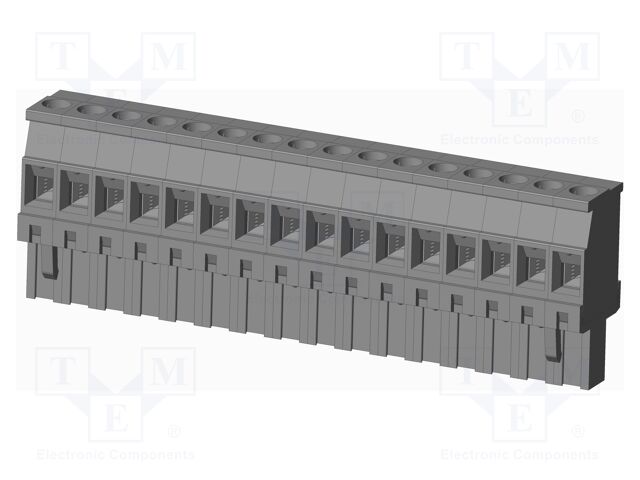 Connector: pluggable terminal block; plug; female; angled 90°