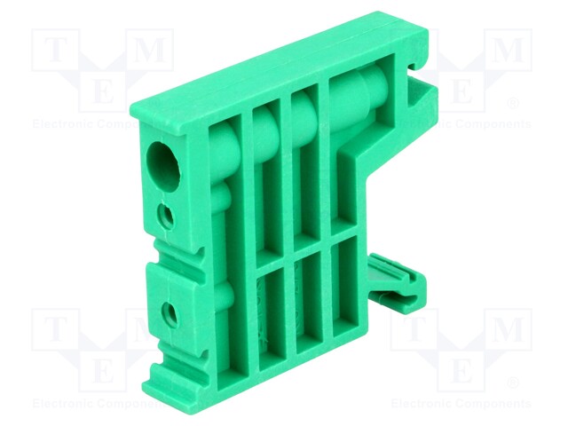 Holder; Application: ZUG; green; Width: 10mm; polyamide; TS35