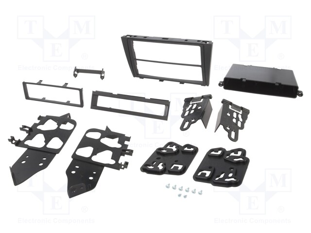 Radio mounting frame; Lexus; 2 DIN; black