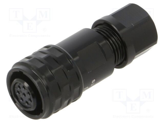 Circular; SA8; IP67; soldering; -40÷85°C