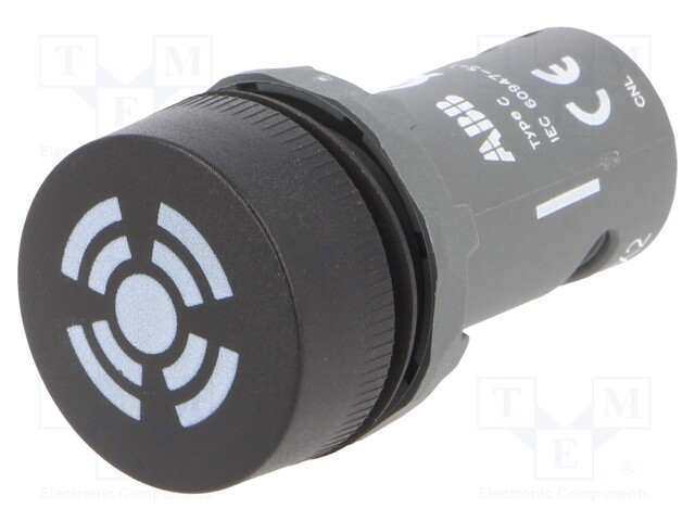 Sound signaller; 22mm; CB1; Ø22.3mm; 24VAC; 24VDC; 40mA
