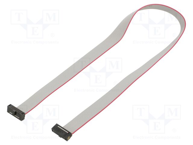 Ribbon cable with IDC connectors; Tape ph: 0.64mm; 304.8mm