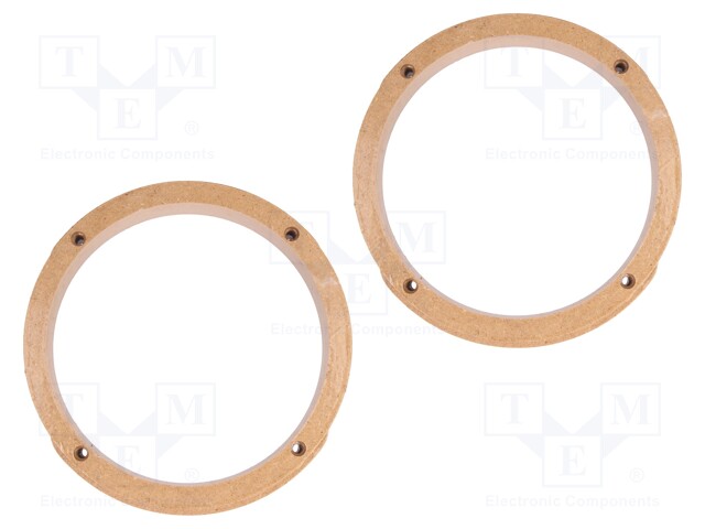 Spacer ring; MDF; 165mm; Peugeot; impregnated,varnished