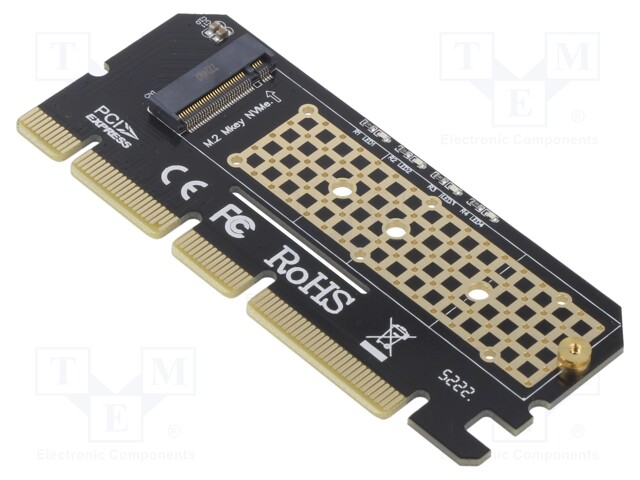 PC extension card: PCIe; M.2 (M key),PCIe