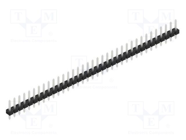 Connector: pin strips; pin header; male; PIN: 35; 2.54mm; THT; 1x35
