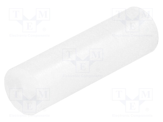 Spacer sleeve; LED; Øout: 5mm; ØLED: 5mm; L: 17mm; natural; UL94V-2