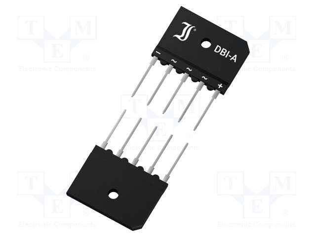 Bridge rectifier: three-phase; Urmax: 1.2kV; If: 20A; Ifsm: 200A