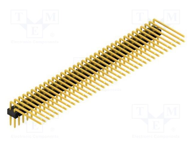 Connector: pin strips; pin header; male; PIN: 70; 2.54mm; THT; 2x35