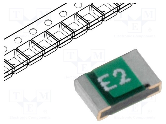 Fuse: PTC polymer; 200mA; Case: 0805