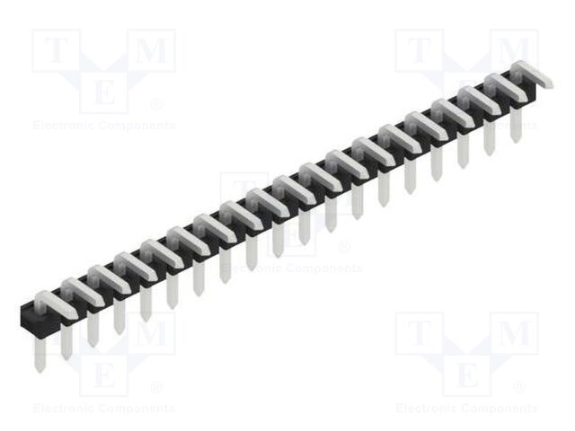 Connector: pin strips; pin header; male; PIN: 19; 2.54mm; THT; 1x19