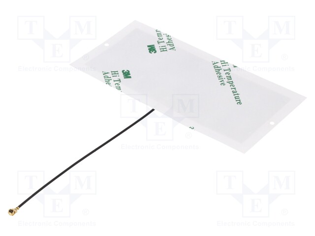 Antenna; ISM,RF; 0.7dBi; linear; Mounting: for ribbon cable; U.FL