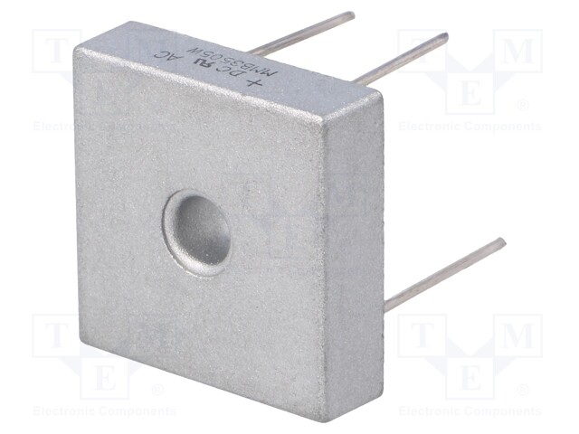 Single-phase bridge rectifier; Urmax: 50V; If: 35A; Ifsm: 400A