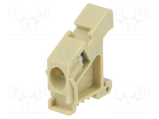 Holder; beige; Width: 10mm; TS15