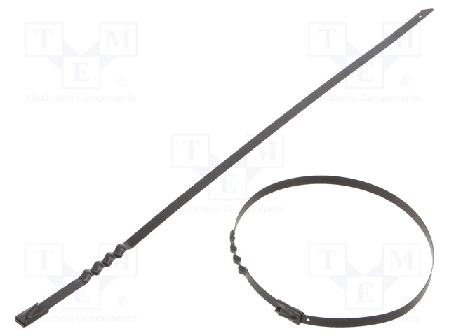 Cable tie; L: 840mm; W: 4.6mm; acid resistant steel AISI 316; 445N