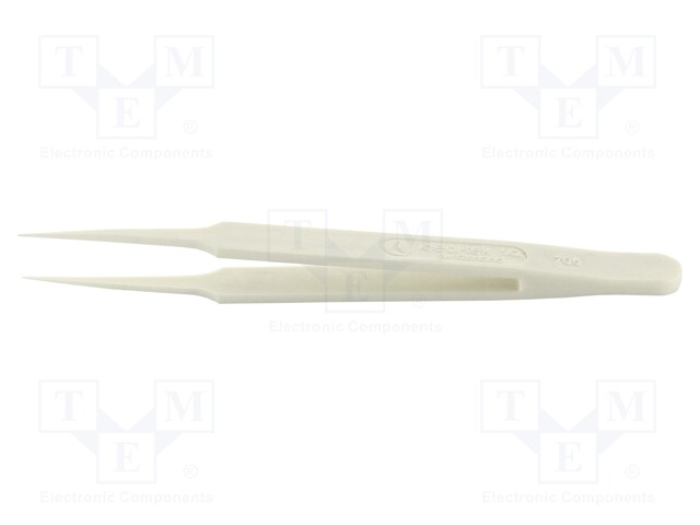 Tweezers; Blade tip shape: sharp; Tweezers len: 115mm; ESD