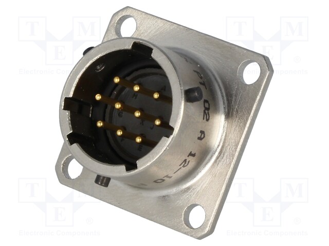 Connector: circular; MIL-C-26482, Series 1,PT; socket; male; 7.5A