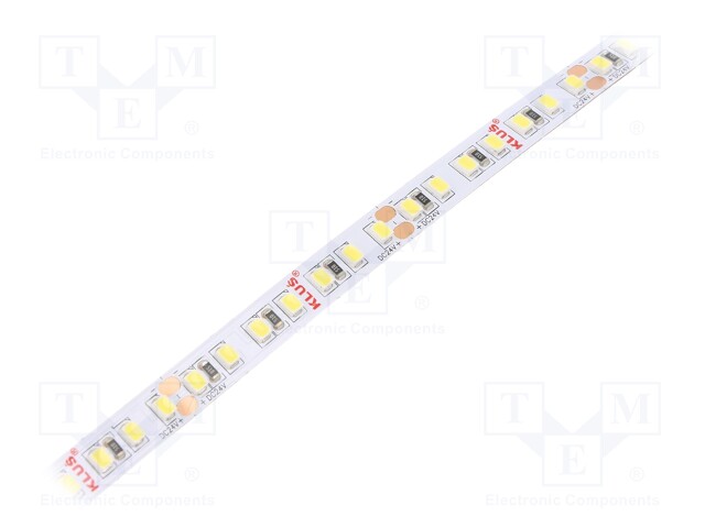 LED tape; white neutral; 24V; LED/m: 140; 8mm; IP20; 120°; 14.4W/m