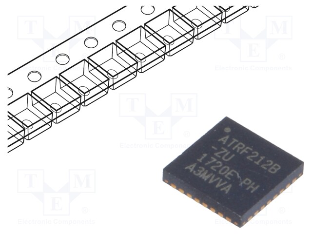 Integrated circuit: RF transceiver; SPI; QFN32; 1.8÷3.6VDC