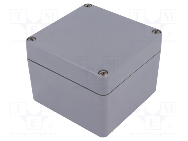Enclosure: multipurpose; X: 120mm; Y: 122mm; Z: 90mm; EURONORD; grey