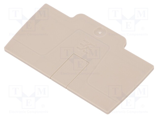 End plate; Application: A series; colourless