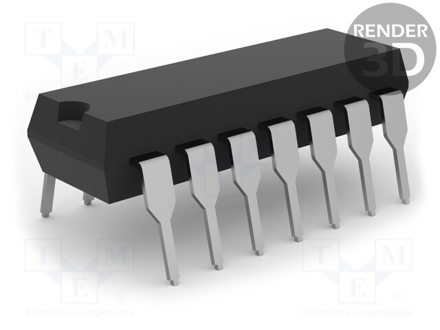 IC: digital; 3-state,bus transceiver,octal; Channels: 8; THT