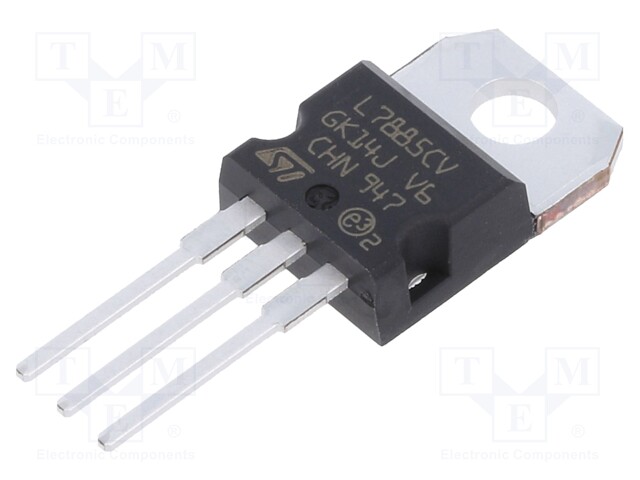 IC: voltage regulator; linear,fixed; 8.5V; 1.5A; TO220AB; THT; ±2%