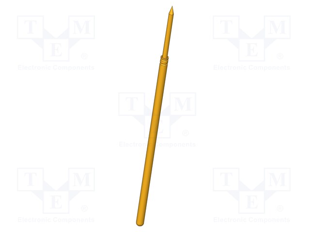 Test needle; Operational spring compression: 4.3mm; 3A; Ø: 0.64mm
