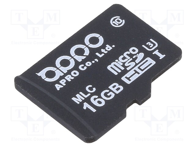 Memory card; industrial; microSDHC,MLC; 16GB; -40÷85°C; PHANES-F