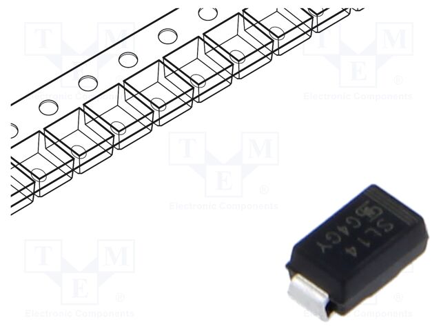 Diode: Schottky rectifying; SMA; SMD; 40V; 1A; reel,tape