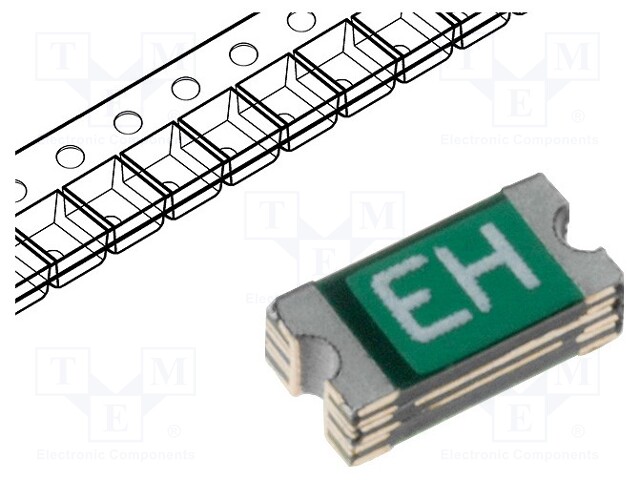 Fuse: PTC polymer; 1.5A; Case: 1206