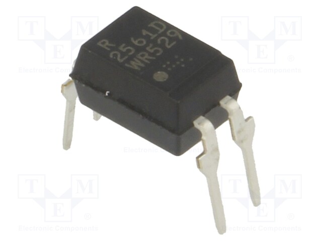 Optocoupler; THT; Channels: 1; Out: transistor; Uinsul: 5kV; Uce: 80V