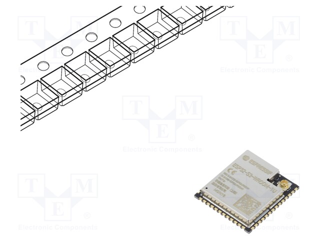 Module: IoT; Bluetooth Low Energy,WiFi; external; SMD; Flash: 16MB