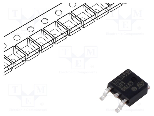 Transistor: IGBT; 600V; 7A; 55W; DPAK