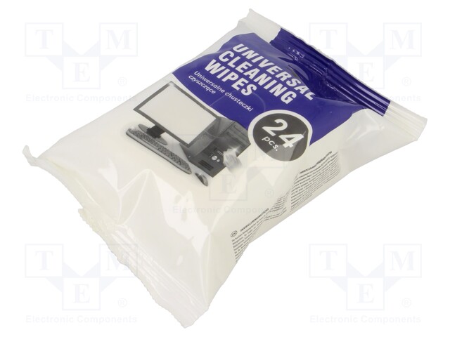 Cleaning cloth: cloth; 24pcs; 220x160mm; cleaning