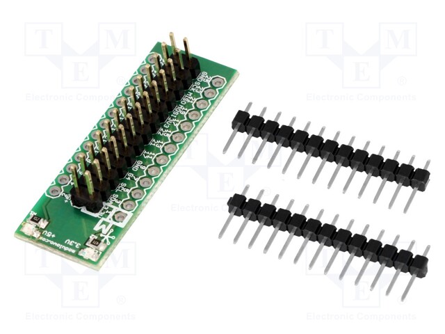 Adapter; pin strips; 45x16mm; Works with: Raspberry Pi