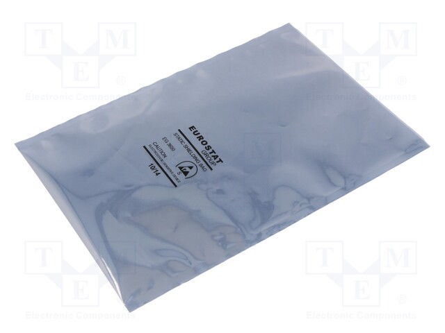 Protection bag; ESD; L: 203mm; W: 127mm; D: 76um; Features: open