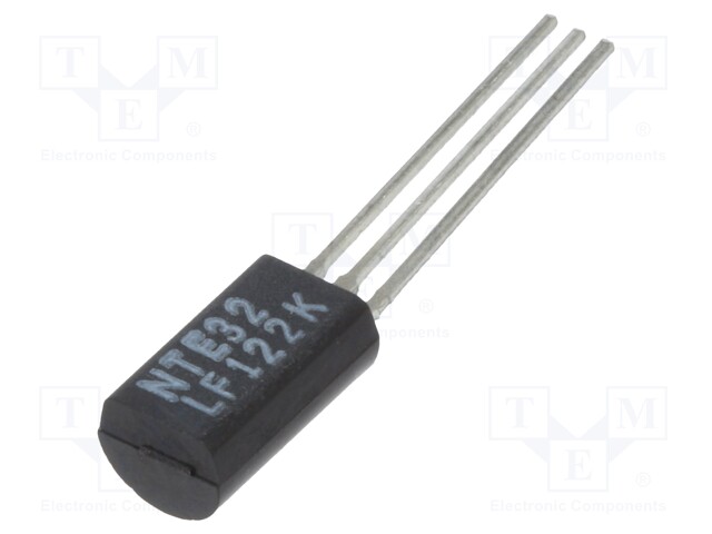 Transistor: PNP; bipolar; 160V; 1A; 0.9W; TO92