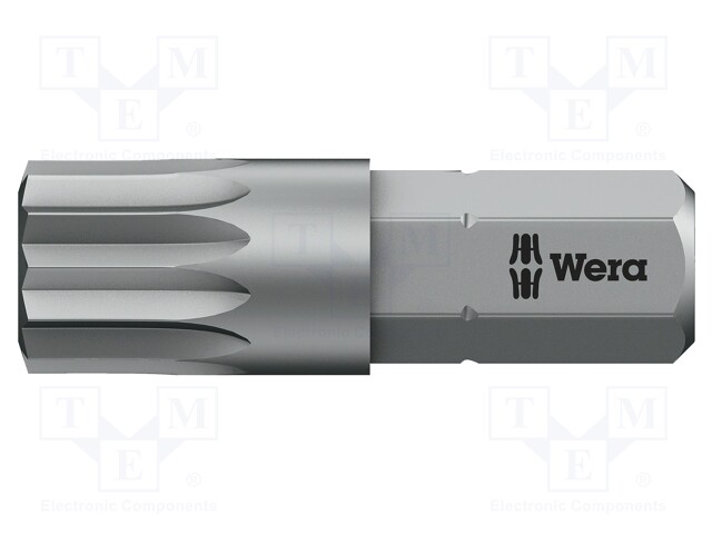 Screwdriver bit; spline (12-angles)