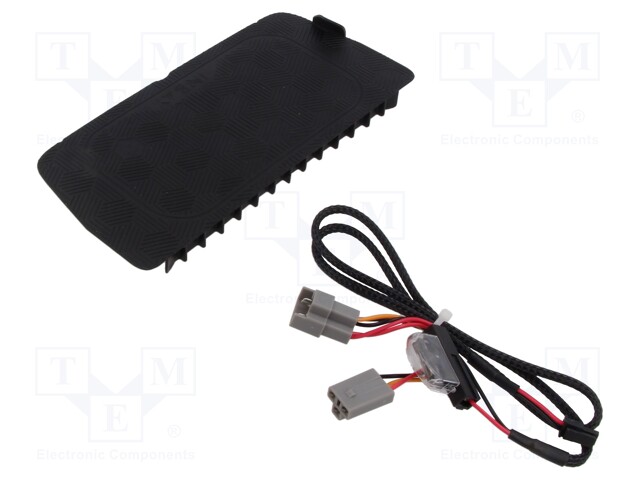 Inductance charger; Mercedes; black; 10W; Mounting: assembly hole