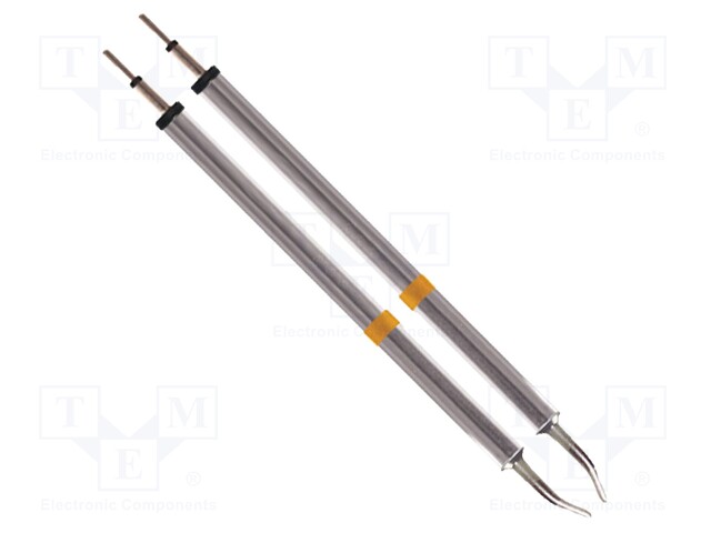 Tip; bent chisel; 1.78mm; 350÷398°C; for TZ-KIT-2 hot tweezers