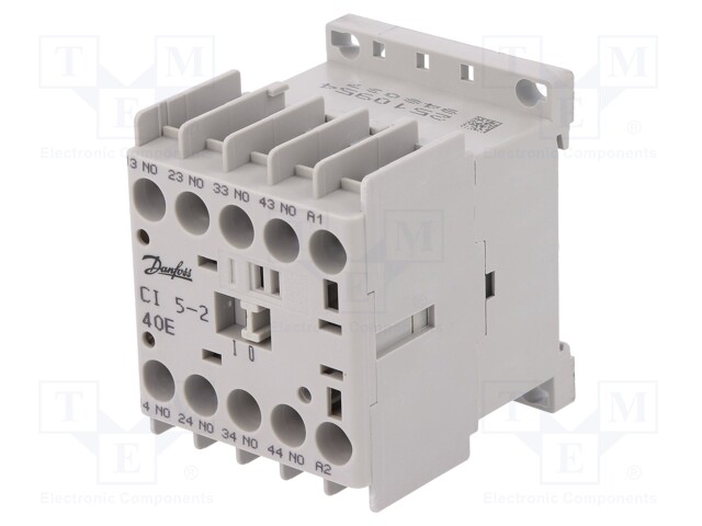 Contactor: 4-pole; Auxiliary contacts: NO x4; 230VAC; 10A; CI 5